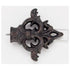 Acanthus Arrow Arrow Finial With Plug - Iron Oxide - 802 - Alan Richard Textiles, LTD Kirsch Wrought Iron, Kirsch Wrought Iron Finials