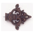 Acanthus Arrow Arrow Finial With Plug - Rust - 777 - Kirsch Wrought Iron, Kirsch Wrought Iron Finials