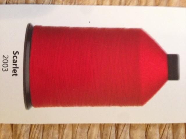 Artex #69 Nylon Bonded Upholstery Sewing Thread-Scarlet - Alan Richard Textiles, LTD Thread