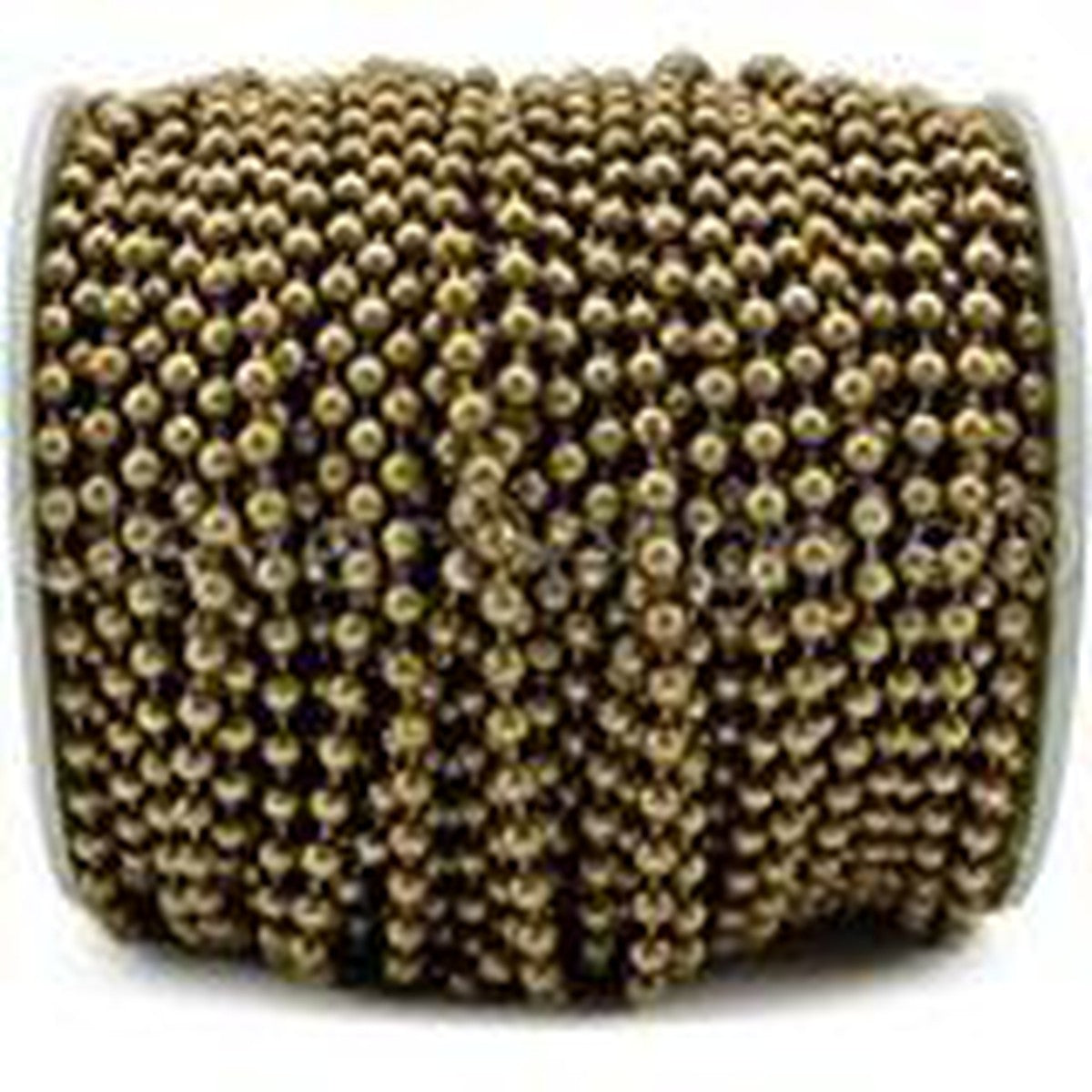 Assembled #10 Antique Brown On Brass Chain - Alan Richard Textiles, LTD #10 Metal Control Chain