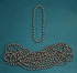 Assembled #10 Nickel Plated Steel Chain - #10 Metal Control Chain