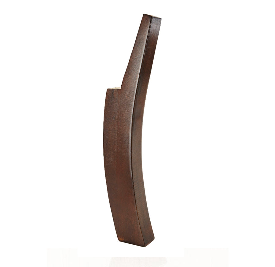 Back Leg Walnut 14.75" x 3.5" 20/case - Alan Richard Textiles, LTD Decorative Wooden Legs