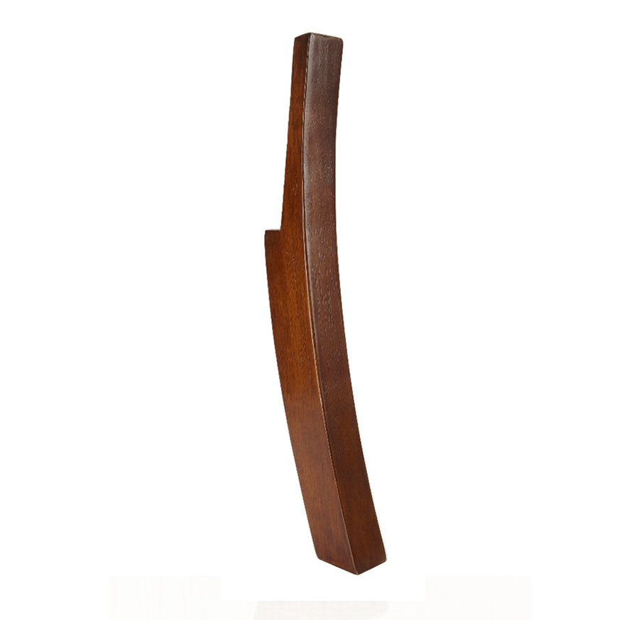 Back Leg Walnut 15.5" x 2.75" 20/case - Alan Richard Textiles, LTD Decorative Wooden Legs