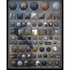 Black Diamond Decorative Nails Display Board #1 - Alan Richard Textiles, LTD Black Diamond Decorative Nail Collection, Black Diamond Decorative Nail Collection - Specialty Shapes