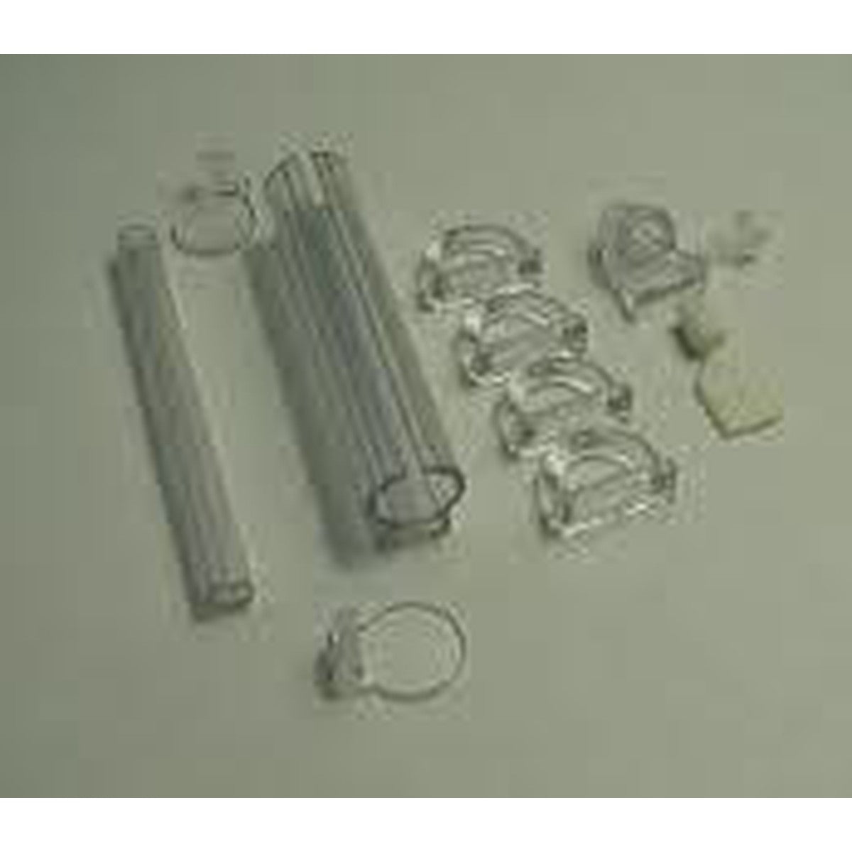 Bottom Ring Set For Roman Bar - Bottom Pocket Set - No Sew Bars And Accessories, Rollease Workroom Systems