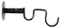 Bracket Duke Double S/G 1-3/16 - Alan Richard Textiles, LTD Forest Porto 1-3/16" Royal Wrought Iron