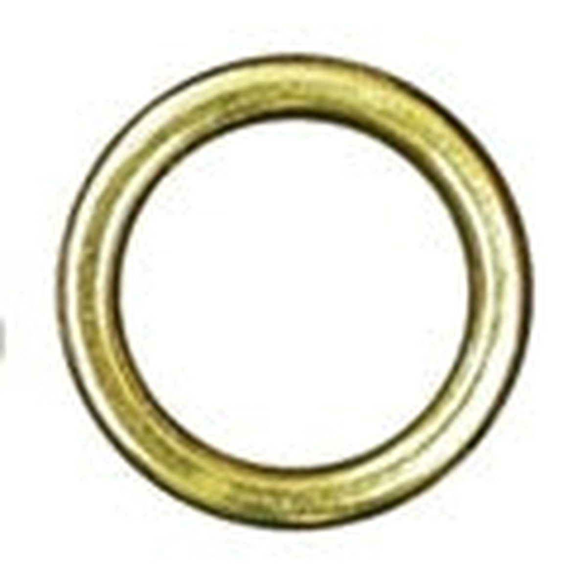 Brass Heavy Duty Rings 1/2" x 11/16" (200/bag) - Alan Richard Textiles, LTD Roman Shade Rings