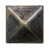 Bronze Ren Square Pyramid 100/BX Head Size:3/4" Nail Length:5/8" - Alan Richard Textiles, LTD Designers Choice Decorative Nail Collection