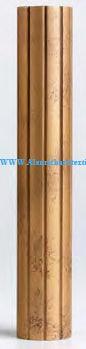 Buckingham 4' - 2" Fluted Wood Pole - Alan Richard Textiles, LTD Kirsch Buckingham Poles