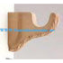 Buckingham Decorative Resin Leaf Design Bracket for 2" Pole. 4-1/2" Return. - Alan Richard Textiles, LTD Kirsch Buckingham Decorative Brackets and Scarfholders