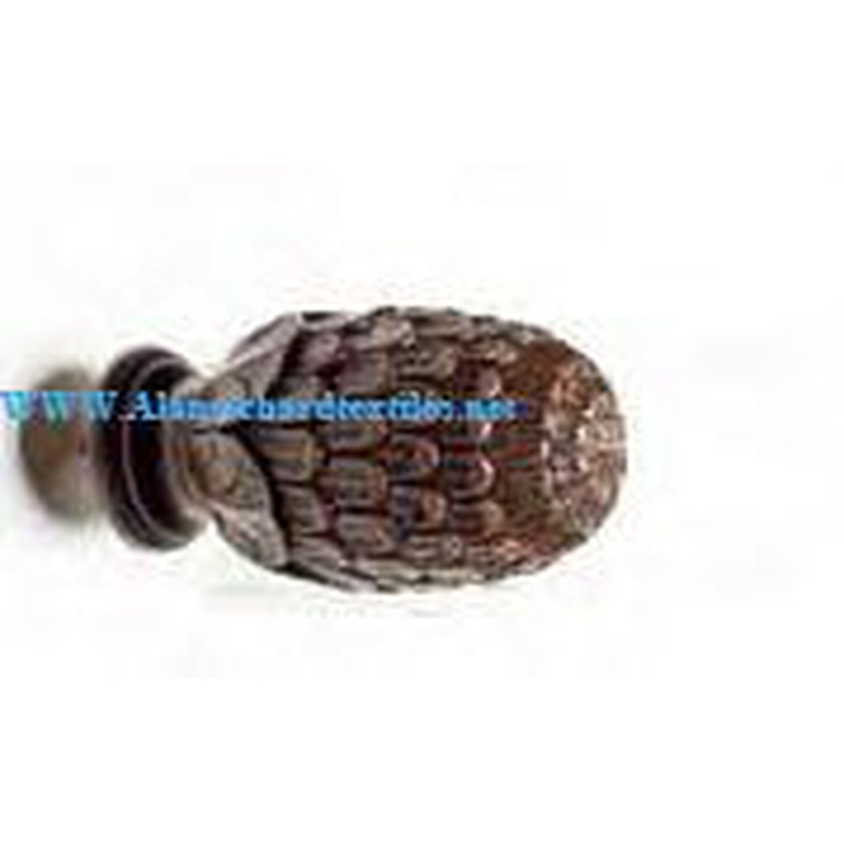 Buckingham Pine Cone Finial (pair) - Alan Richard Textiles, LTD Kirsch Buckingham Finials