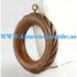 Buckingham Resin Ring for 2" Pole Rope Design - Alan Richard Textiles, LTD