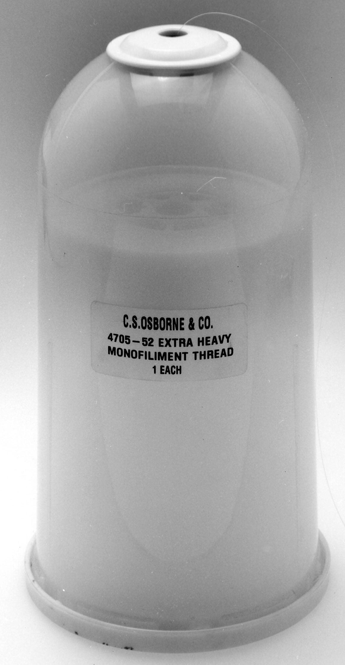 C.S. Osborne #18  Monofilament Thread - 1-1/2 Pound - Alan Richard Textiles, LTD C.S. Osborne, Monofilament Thread
