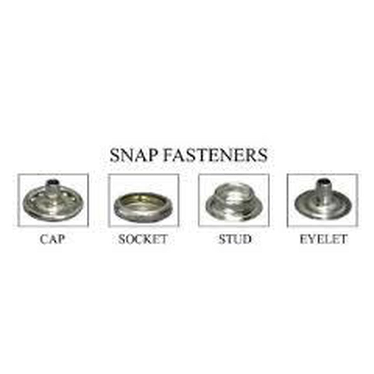 C.S. Osborne #20 Stnless Snap Blk-100 - Alan Richard Textiles, LTD C.S. Osborne, C.S. Osborne Snap Kits