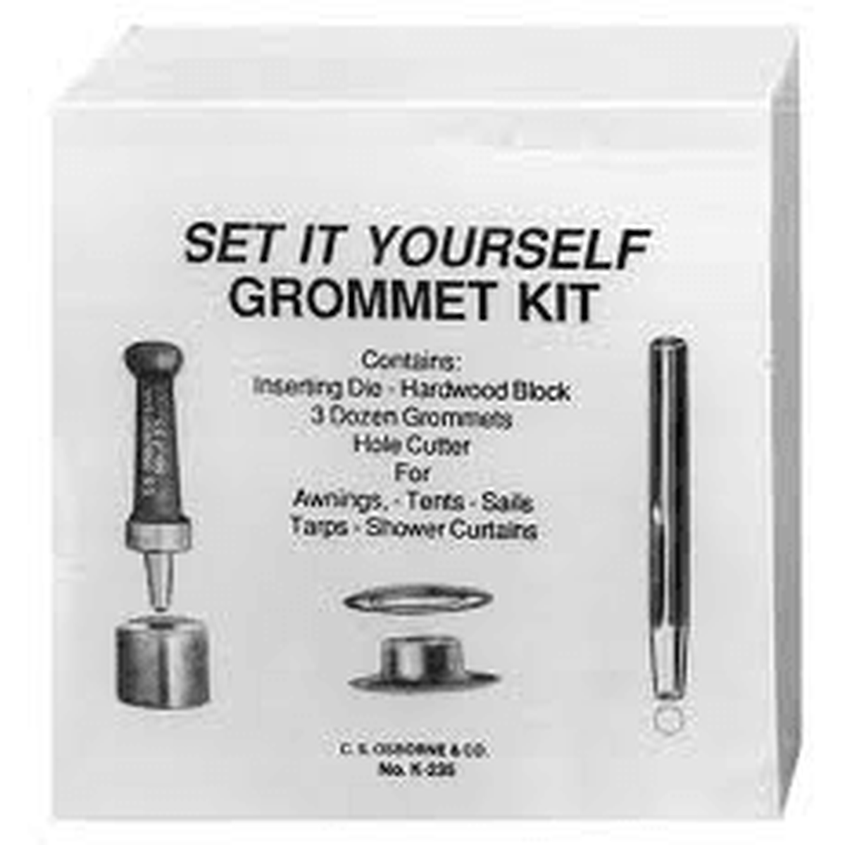 C.S. Osborne 3/4" Spur Grommet Kit - Alan Richard Textiles, LTD C.S. Osborne