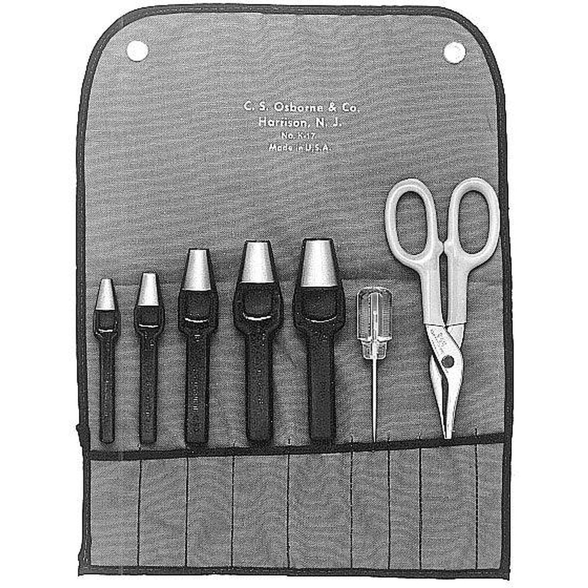 C.S. Osborne Arch Punch & Tool Kit - Alan Richard Textiles, LTD C.S. Osborne