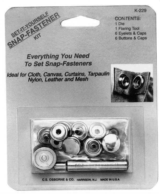 Snapstat Kit C.S. Osborne Economic Snap Set Kit