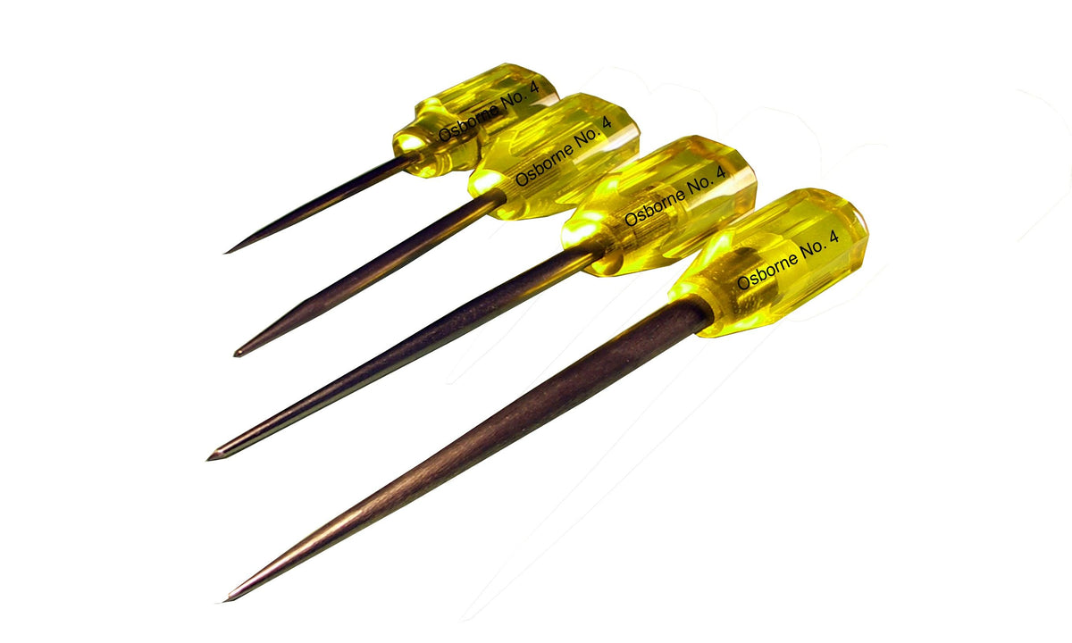 C.S. Osborne Heavy Duty Scratch Awl 3-1/2" - Alan Richard Textiles, LTD C.S. Osborne Awls & Hafts