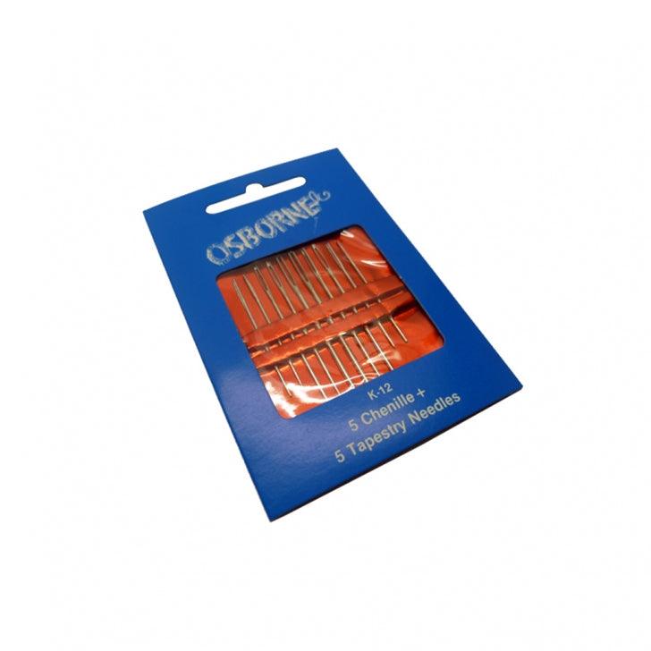 C.S. Osborne K-12 Needle Kit Card - Alan Richard Textiles, LTD C.S. Osborne Needle Kits