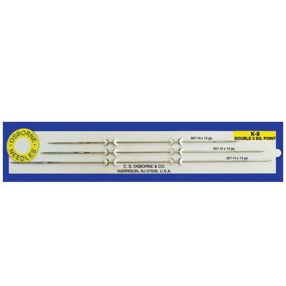 C.S. Osborne K-8 Needle Card - C.S. Osborne Needle Kits