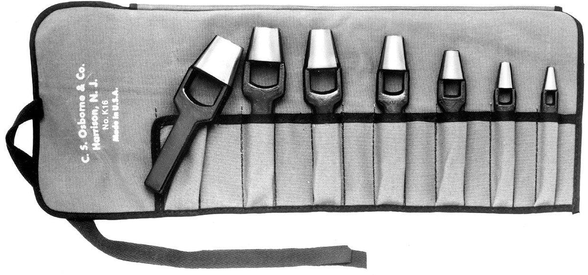 C.S. Osborne Metric Arch Punch Set - Alan Richard Textiles, LTD C.S. Osborne, C.S. Osborne Arch Punch Kits
