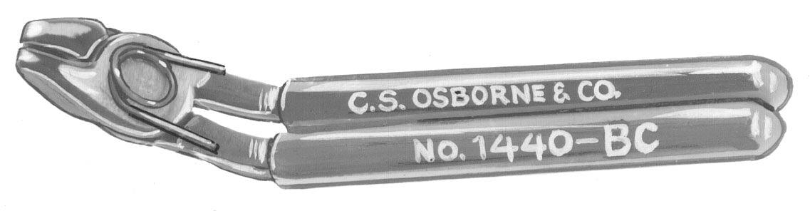 C.S. Osborne Plier W/ Close Spring - Alan Richard Textiles, LTD C.S. Osborne