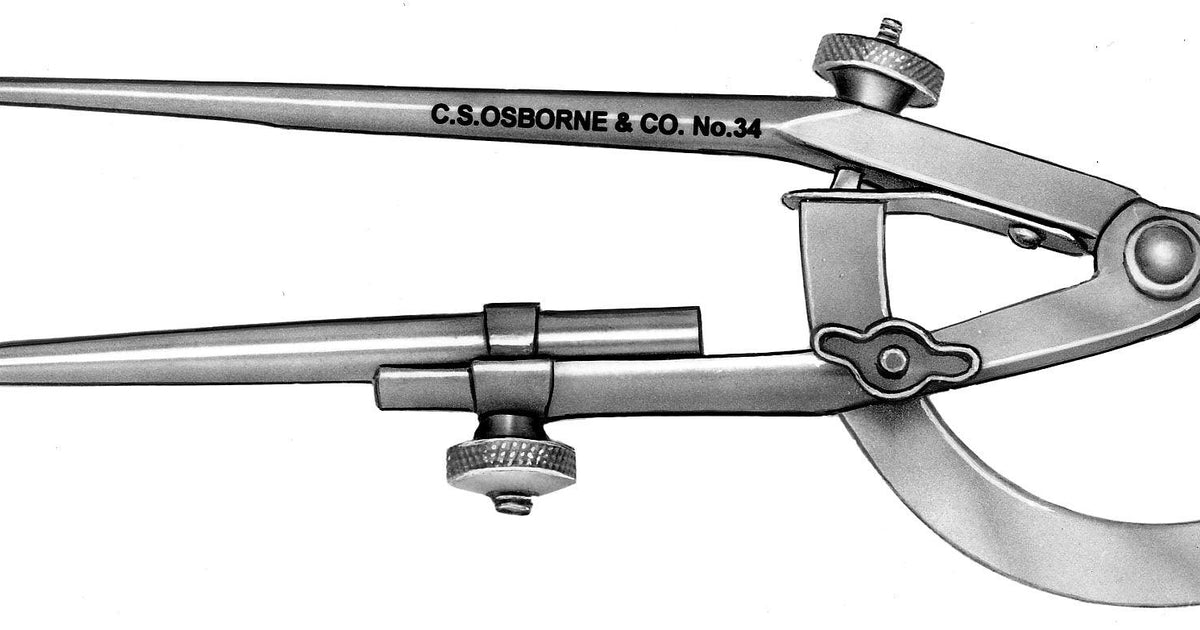 C.S. Osborne Scratch Compass