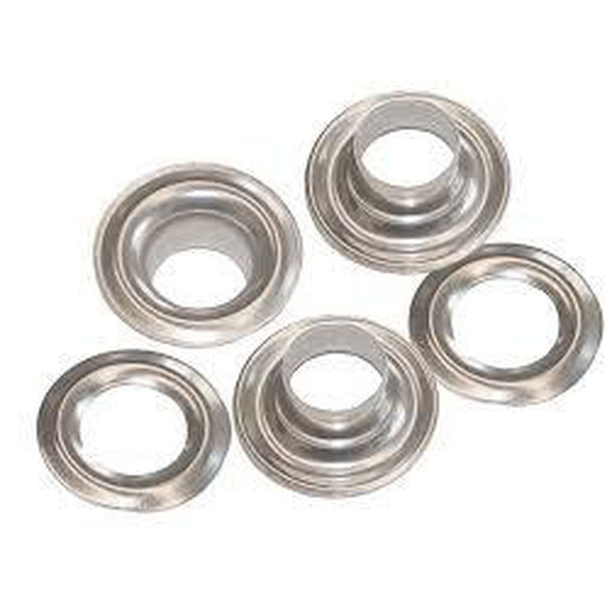 C.S. Osborne Self Piercing Grommets & Washers - Nickel - 1 - Alan Richard Textiles, LTD Self Piercing Grommets & Washers