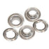 C.S. Osborne Self Piercing Grommets & Washers - Nickel - 1 - Alan Richard Textiles, LTD Self Piercing Grommets & Washers