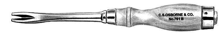 C.S. Osborne Staple & Tack Claw Tool #761 B - Alan Richard Textiles, LTD C.S. Osborne, C.S. Osborne Chisels & Claws
