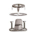C.S. Osborne Turn Buttons - 25 Sets - C.S. Osborne Marine & Canvas Tools