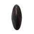 Cauldron # 90 Oval  30/box  Nail  Head Size: 1/4" X 11/16" Nail Length: 1\2" - Alan Richard Textiles, LTD Black Diamond Decorative Nail Collection - Specialty Shapes