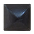 Cauldron #90 Square Pyramid 80/BX Head Size:3/8" Nail Length:1/2" - Alan Richard Textiles, LTD Black Diamond Decorative Nail Collection - Specialty Shapes