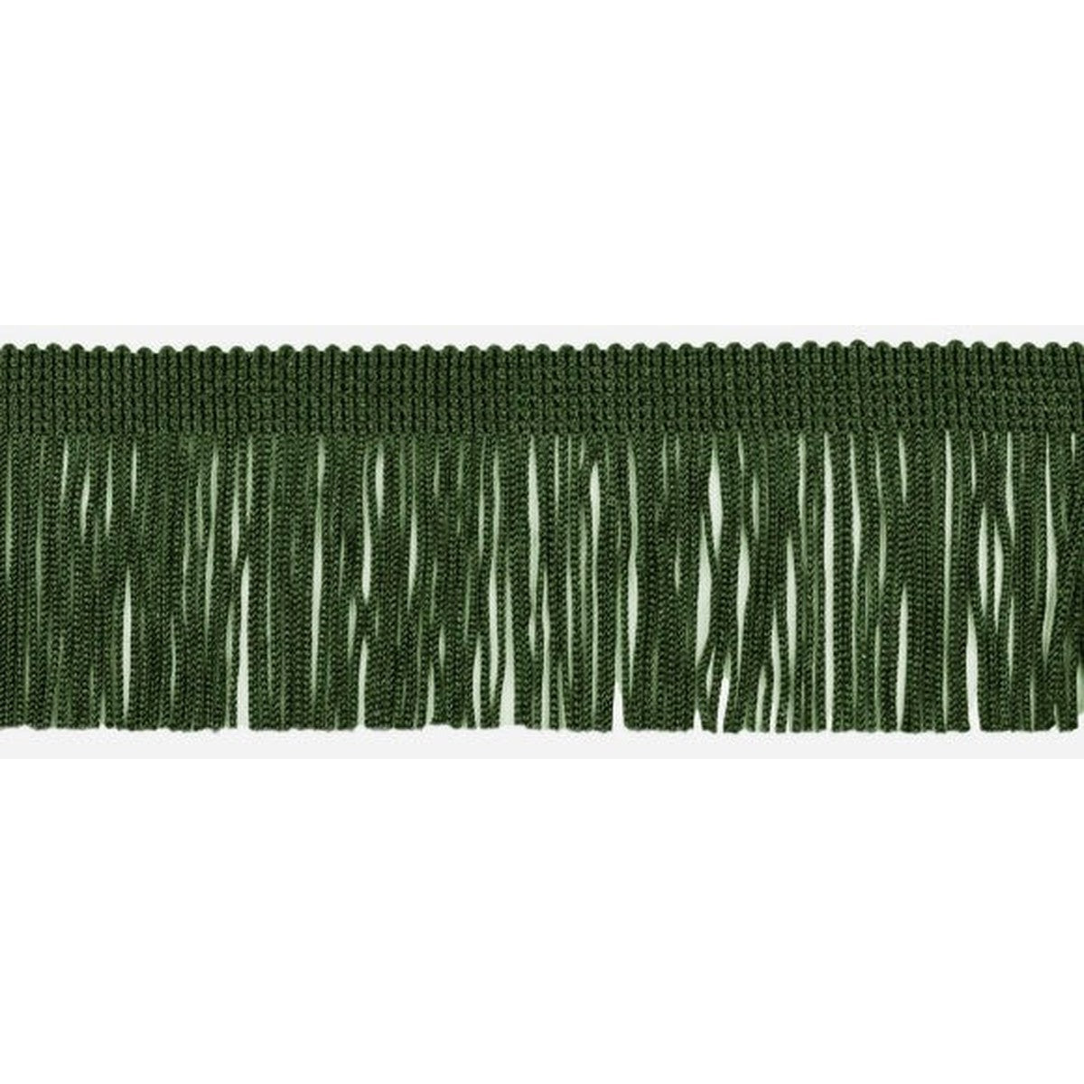 Chainette Fringe 2" - L44 Dark Green - Alan Richard Textiles, LTD Chainette Fringe - 18 Yard Put Up