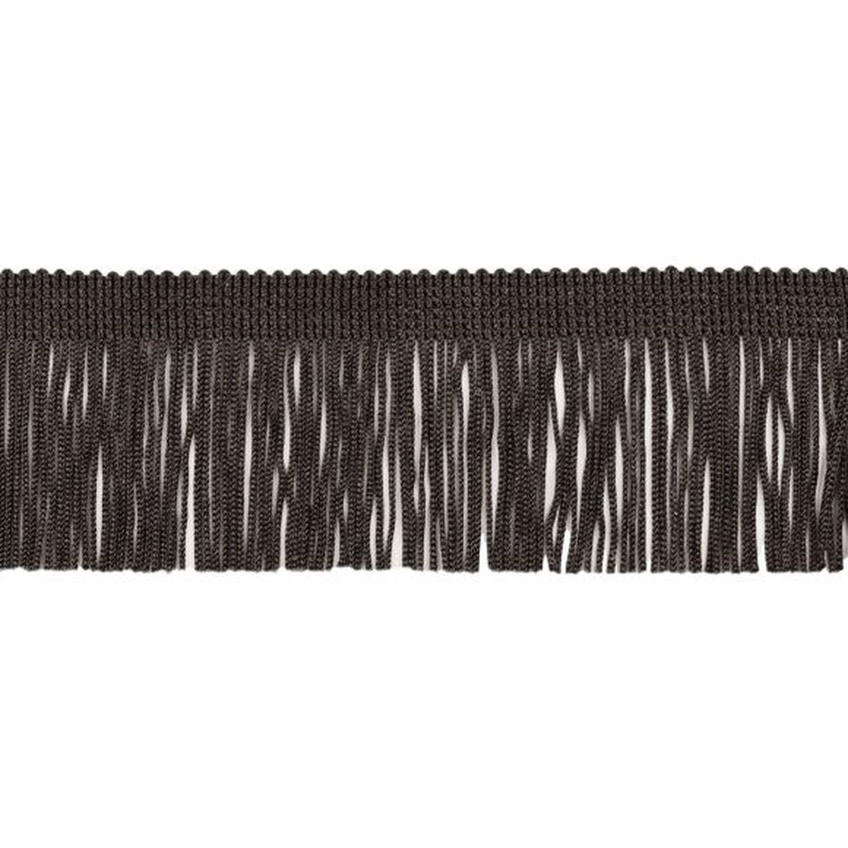 Chainette Fringe 2" - R01 Black - Alan Richard Textiles, LTD Chainette Fringe - 18 Yard Put Up