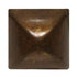 Clay #78 Square Pyramid 80/BX Head Size:3/8" Nail Length:1/2" - Alan Richard Textiles, LTD Black Diamond Decorative Nail Collection - Specialty Shapes