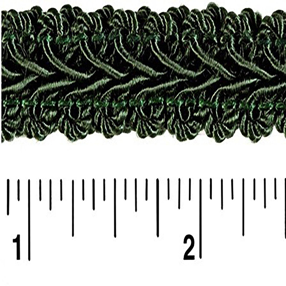 Conso French Gimp - L44 Dark Green - Alan Richard Textiles, LTD Conso French Gimp