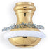 Conso Small Brass Cord Weight - Conso Decorative Accessories, Cord Hardware