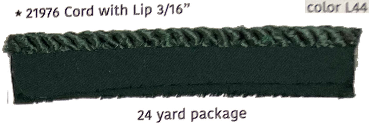 Conso Twisted Cord With Lip 3/16