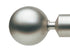 Finial Velate SS 1-3/16" - Alan Richard Textiles, LTD Forest Porto 1-3/16" Acero Stainless Steel