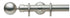 Finial "Velati" SN 1-3/16" - Alan Richard Textiles, LTD Forest Porto 1-3/16" Decorative Metals