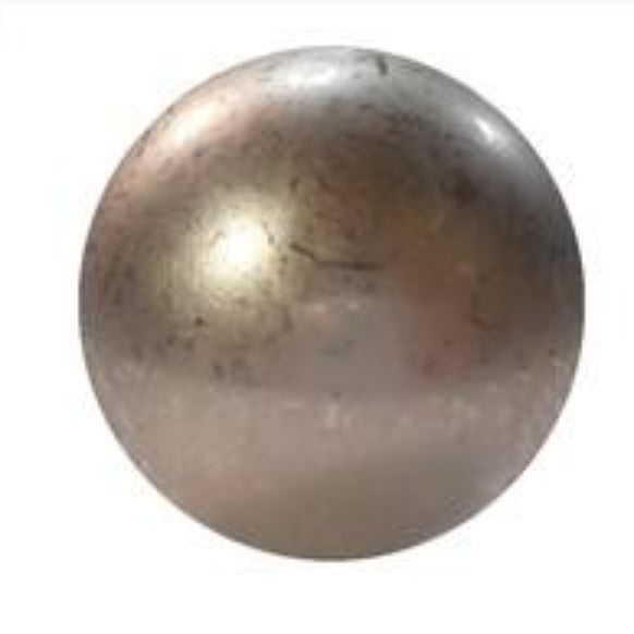 Glazed Pewter #87 Low Dome Nail 50/BX Head Size:1 1/4" Nail Length:7/8" - Alan Richard Textiles, LTD Black Diamond Decorative Nail Collection
