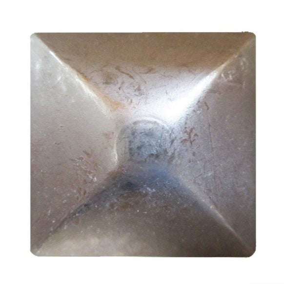 Glazed Pewter #87 Square Nail 25/Box Head Size: 1.125" Nail length: 3/4" - Alan Richard Textiles, LTD Black Diamond Decorative Nail Collection - Specialty Shapes
