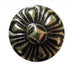 Glimmer #84 Rosette 80/BX Head Size:3/4" Nail Length:5/8" - Alan Richard Textiles, LTD Black Diamond Decorative Nail Collection