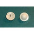 Higbee Buttons - White - 100/Box - Window Shade Pulls