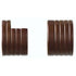 Kirsch 1-3/8" Inside Mount Sockets 083 Mahogany - Kirsch Wood Trends� Classics - 1-3/8" Brackets