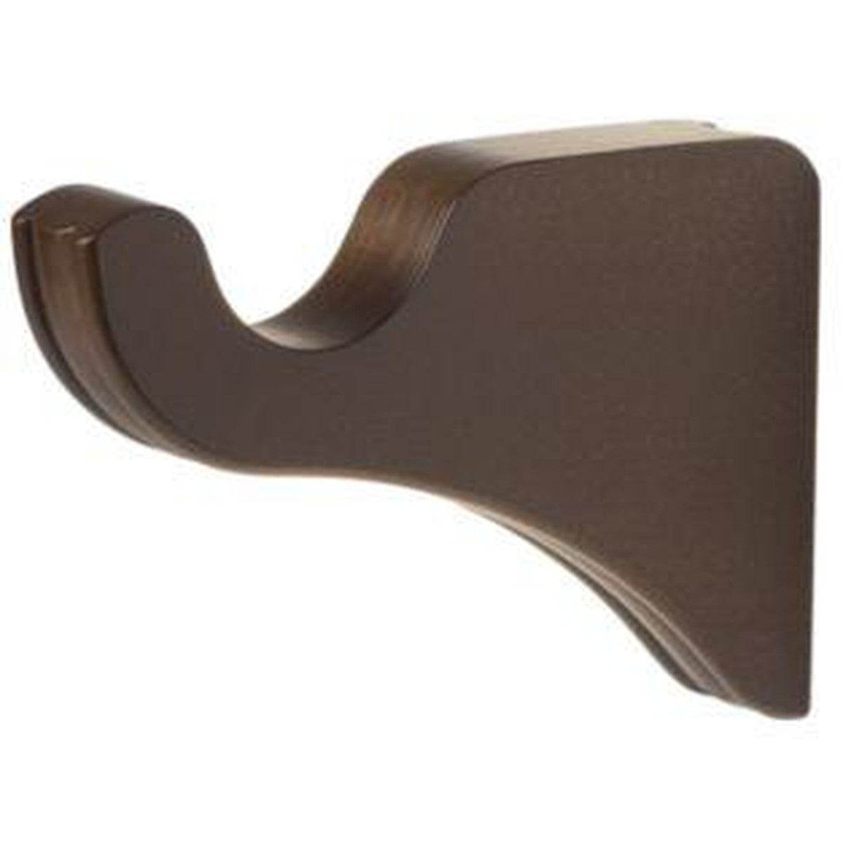 Kirsch 1-3/8" Wood Brackets 841 Coffee 3-1/2" Return - Kirsch Wood Trends� Classics - 1-3/8" Brackets