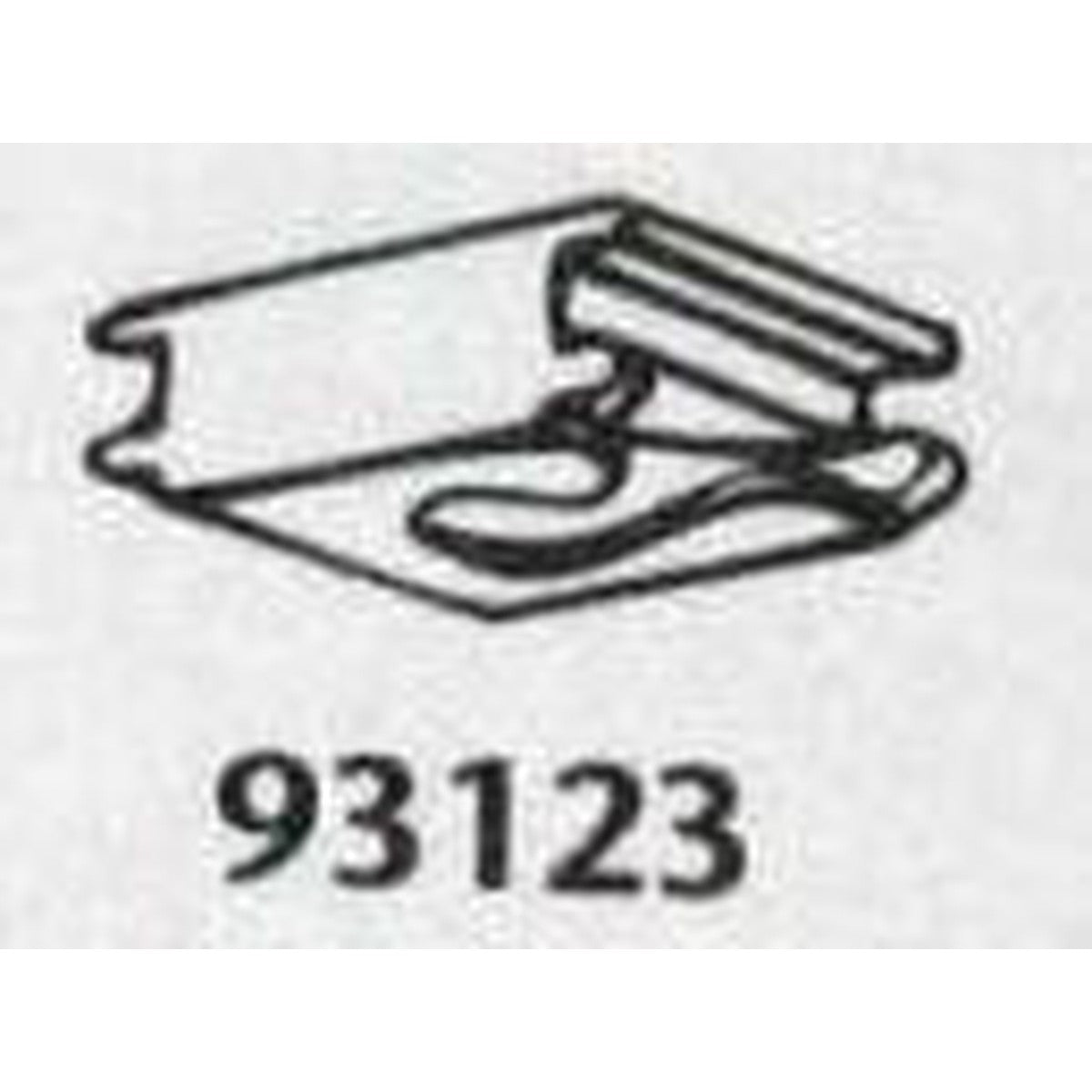 Kirsch Architrac 93001 Series Slide Shoe - 93123 - Kirsch Architrac - Series 93001 - DISCONTINUED