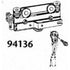 Kirsch Architrac Left Overlap Master For Ripplefold - 94136 - Kirsch Architrac - Series 94001, Kirsch Architrac - Series 94004