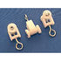 Kirsch Architrac Slide With Steel -Loop; For 9600 Track - 9633 - Kirsch Architrac Series 9600